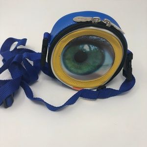 Hi Di Hi Winking Eye Small Purse Crossbody Blue